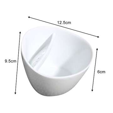 FUYTERY Tilted Smart Tea Infuser Cup for Easy Brewing