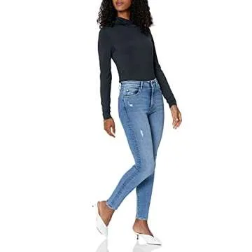 The Drop Phoebe Long-Sleeve Turtleneck for Women