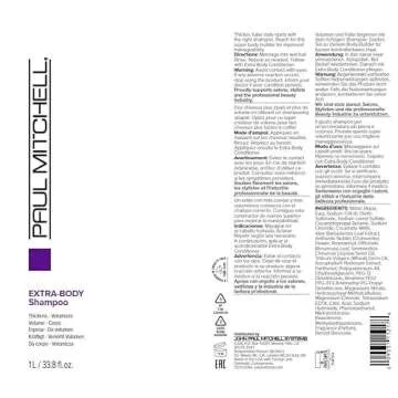 Paul Mitchell Extra-Body Shampoo for Ultimate Volume