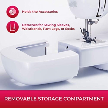 Mueller Ultra Stitch Sewing Machine 110 Stitch Apps LED Light