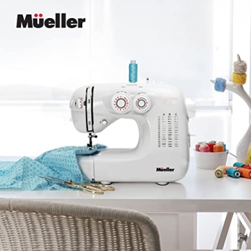 Mueller Ultra Stitch Sewing Machine 110 Stitch Apps LED Light