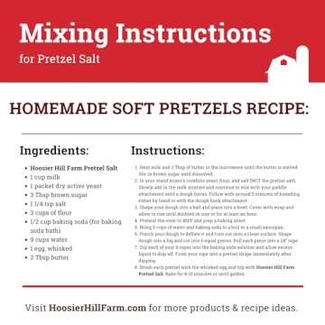 Hoosier Hill Farm Coarse Pretzel Salt, 5LB (Pack of 1)