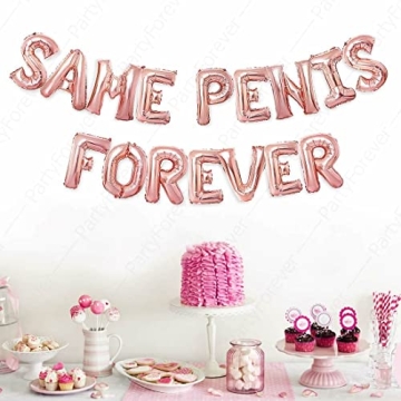 PartyForever Rose Gold Bachelorette Balloons 16" Kit