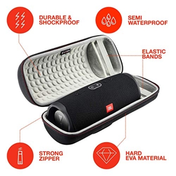Portable JBL Charge 4 Waterproof Bluetooth Speaker Bundle
