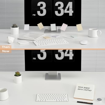 Stylish Glass Desktop Whiteboard for Home and Office