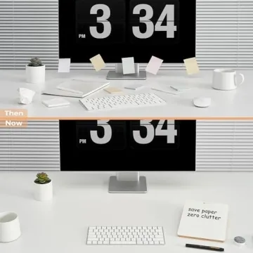 Stylish Glass Desktop Whiteboard for Home and Office