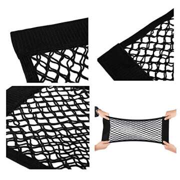 Universal Mesh Cargo Net for Car Storage Organizer 2-Pack