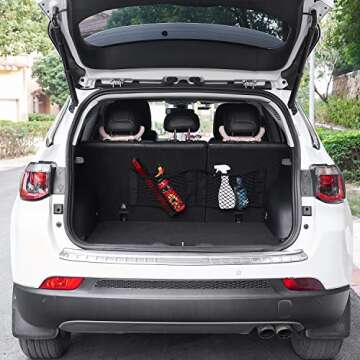 Universal Mesh Cargo Net for Car Storage Organizer 2-Pack