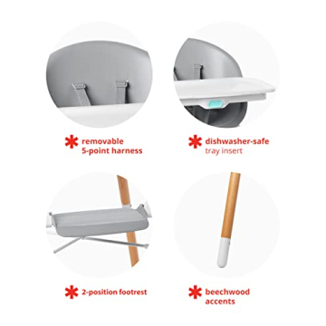 Skip Hop Eon 4-in-1 High Chair for Toddlers and Babies