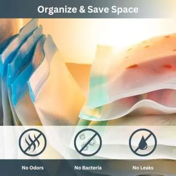 Reusable Freezer Bags for Food Storage | Eco-Friendly Solution