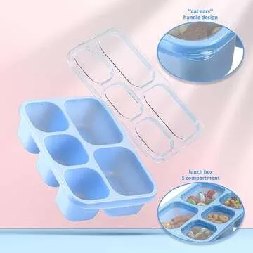 Bento Box 4 Pack - Perfect Meal Prep Containers