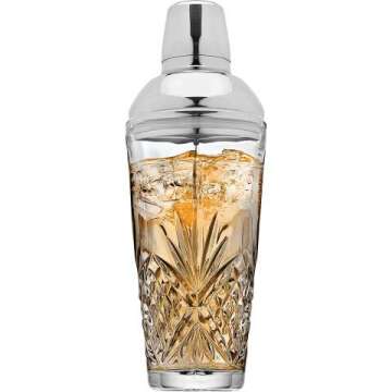 Godinger Dublin 17oz Cocktail Shaker for Mixology