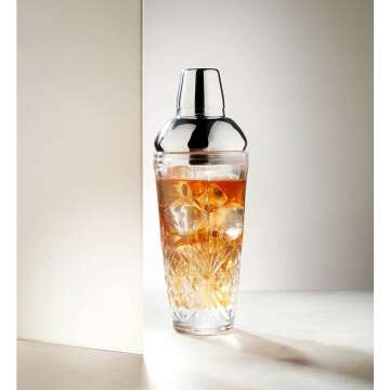 Godinger Dublin 17oz Cocktail Shaker for Mixology