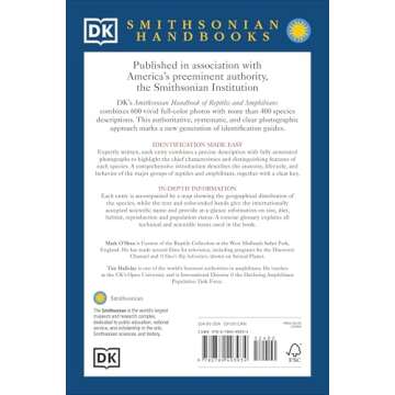 Smithsonian Handbooks: Reptiles and Amphibians (Smithsonian Handbooks) (DK Handbooks)