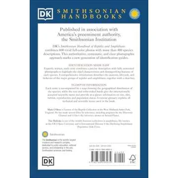 Smithsonian Handbooks: Reptiles and Amphibians (Smithsonian Handbooks) (DK Handbooks)