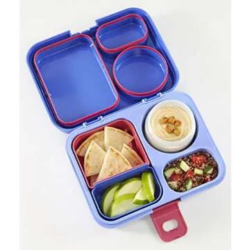 THERMOS Kids Freestyle Kit Purple Food Storage System, 8 piece set