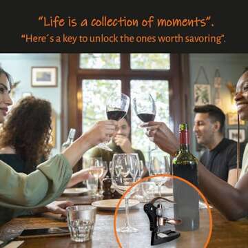 KANDOHAUS Wine Opener Set for Perfect Uncorking