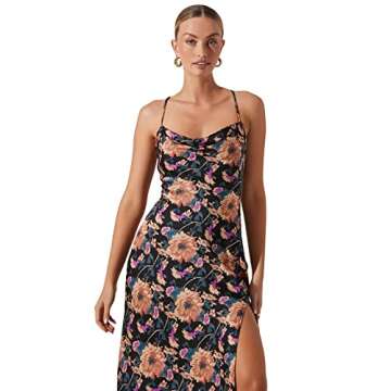 ASTR the Label Gaia Dress for Women - Elegant Floral Design