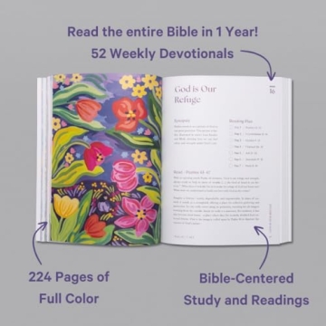 Beautiful 52-Week Bible Study Journal for Women