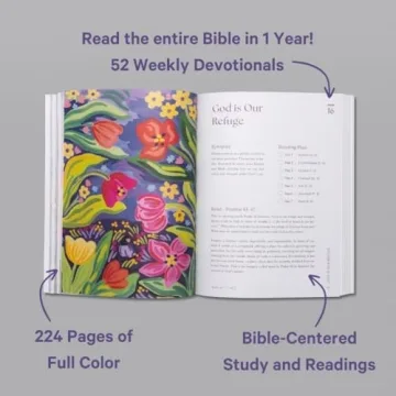 Beautiful 52-Week Bible Study Journal for Women