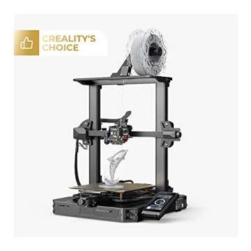 Official Creality Ender-3 S1 Pro 3D Printer Ender-3 S1 Upgrade with 300°C High-Temperature Nozzles PEI Spring Steel Plate LED Light Sprite Direct Dual-Gear Extruder CR Touch Automatic Bed Leveling