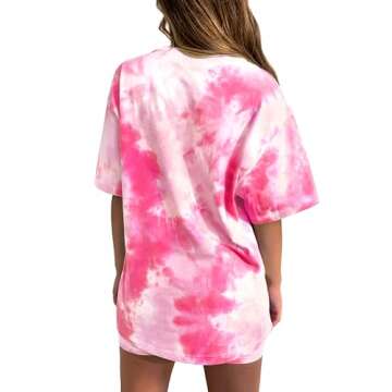 Fashionable Supersun Women's 2 Piece Tie-Dye Outfit Set