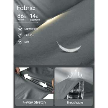 FREE SOLDIER Men's Outdoor Cargo Hiking Pants with Belt Lightweight Waterproof Quick Dry Tactical Pants Nylon Spandex (Dark Gray 32W/30L)