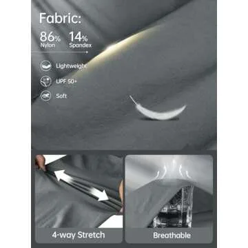 FREE SOLDIER Men's Outdoor Cargo Hiking Pants with Belt Lightweight Waterproof Quick Dry Tactical Pants Nylon Spandex (Dark Gray 32W/30L)