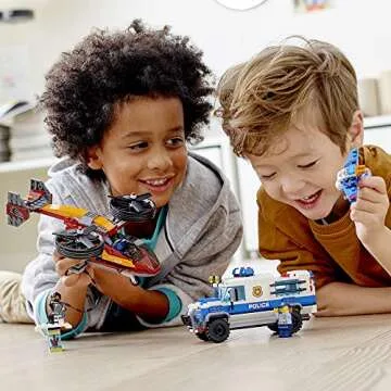 LEGO City Sky Police Diamond Heist Building Kit 400 Pieces