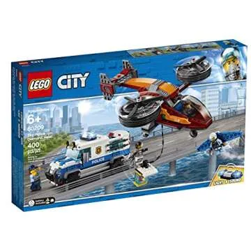 LEGO City Sky Police Diamond Heist Building Kit 400 Pieces