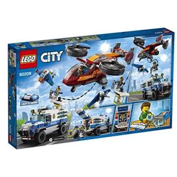 LEGO City Sky Police Diamond Heist Building Kit 400 Pieces