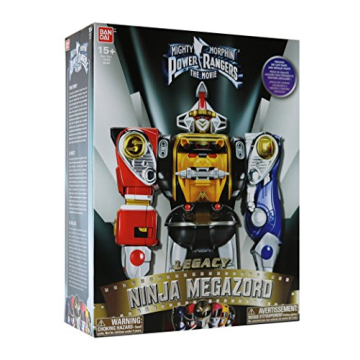 Power Rangers Mighty Morphin Legacy Ninja Megazord - Collectible Action Figure