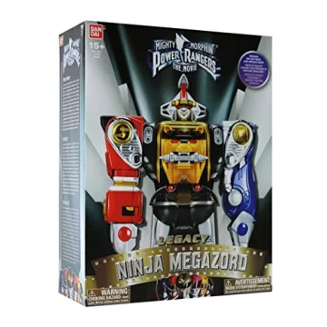Power Rangers Mighty Morphin Legacy Ninja Megazord - Collectible Action Figure