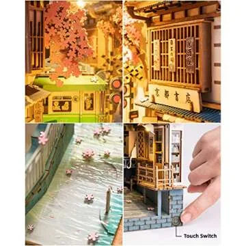 Rolife LED Book Nook Kit - Enchanting Decor Puzzle