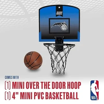 Franklin Sports NBA Orlando Magic Mini Basketball Hoop for Kids