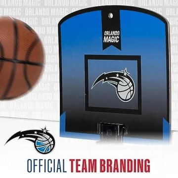 Franklin Sports NBA Orlando Magic Mini Basketball Hoop for Kids