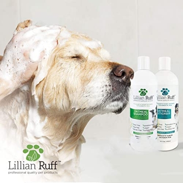 Lillian Ruff Calming Oatmeal Pet Shampoo & Conditioner Set