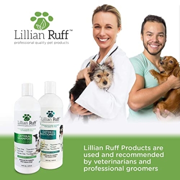 Lillian Ruff Calming Oatmeal Pet Shampoo & Conditioner Set
