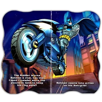 DC Comics Batman Board Books Set - Perfect for Toddlers