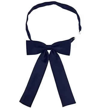Elegant Women Silk Pre-tied Bow Tie for Parties