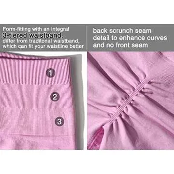 YEOREO Amplify Scrunch Workout Shorts for Active Women