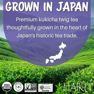 Haiku Tea Kukicha Twig Organic, 16 ct