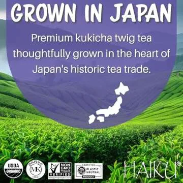 Haiku Tea Kukicha Twig Organic, 16 ct