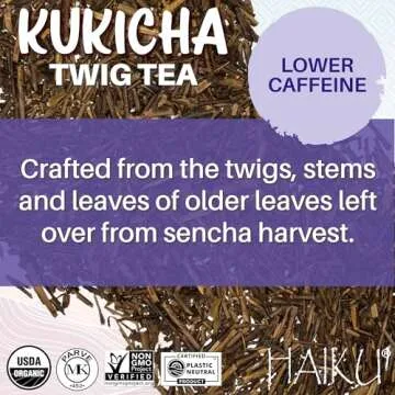 Haiku Tea Kukicha Twig Organic, 16 ct