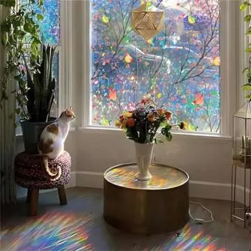Yeysynana Colorful Spring Window Film for Home Decor