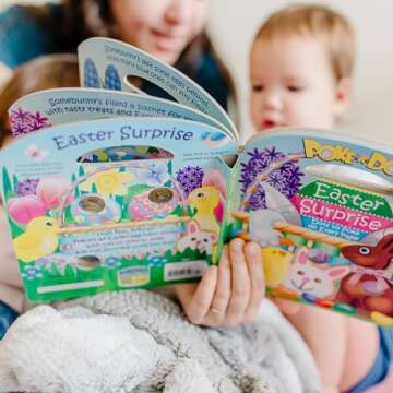 Melissa & Doug Children’s Book – Poke-a-Dot: Easter Surprise