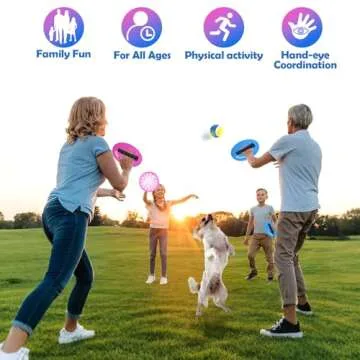 6Pcs Catch Ball Game Outdoor Toys for Kids Games Beach Toys Pool Toys Outdoor Yard Games, Summer Toys Birthday Gifts for 3 4 5 6 7 8 9 10 Year Old Boys Girls
