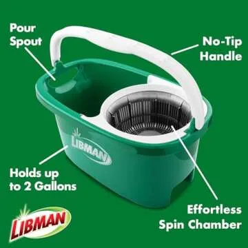 Effortless Cleaning with Libman Tornado Spin Mop System