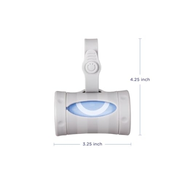 Ubbi Retractable On-the-Go Bag Dispenser for Parents