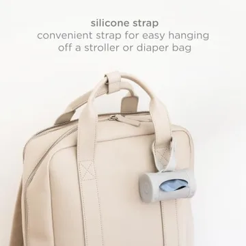 Ubbi Retractable On-the-Go Bag Dispenser for Parents